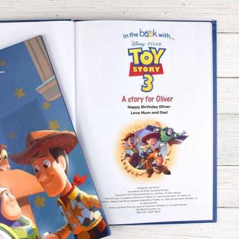 Personalised Disney Toy Story 3 Hardcover Story Book Extra Image 2